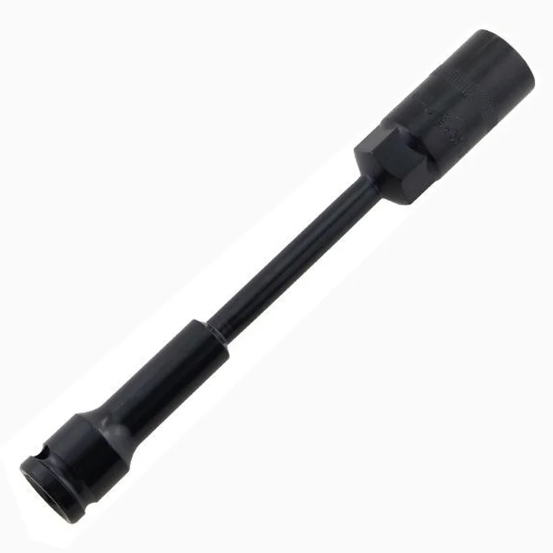 Douille hexagonale en acier chrome vanadium de 1/2 pouce avec rallonge, outil de réparation automobile de 19 mm