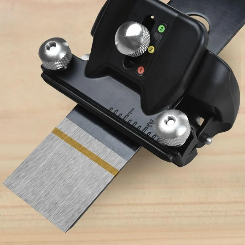 Justérbar skærpesystem til træhugger, fast vinkel til skærpsning af skarpe, manuel skærpereguide