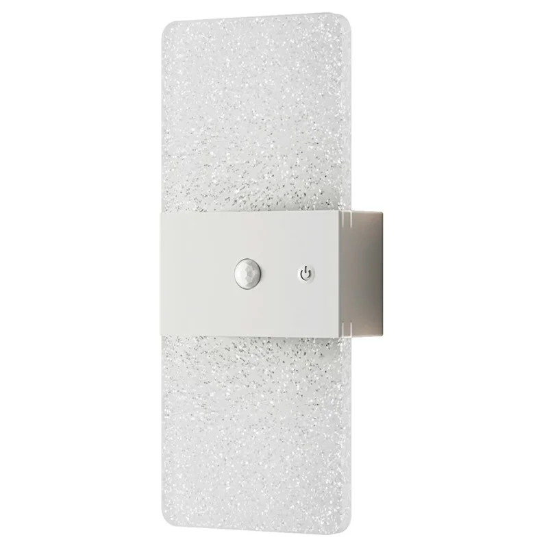 ASW001 / ASW002 Standard Version LED Motion Sensor Magnetic Wall Lamp Touch Control Long Strip Bedside Wall Light - Rectangular  /  White