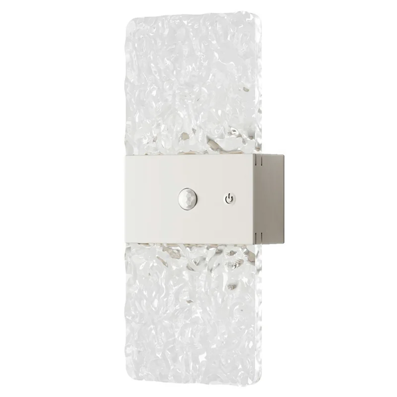 ASW005  /  ASW006 Standard Version Magnetic Wall Light LED Motion Sensor Cordless Touch Control Wall Lamp - Rectangular  /  White