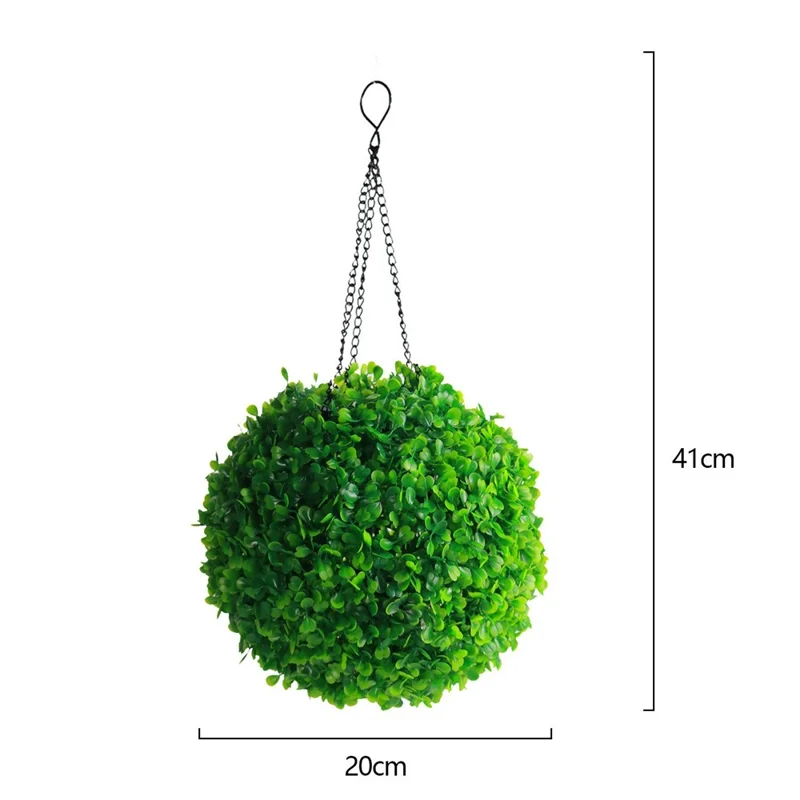 Sfera di luci a LED alimentata a energia solare da 20 x 41 cm per decorazione da giardino