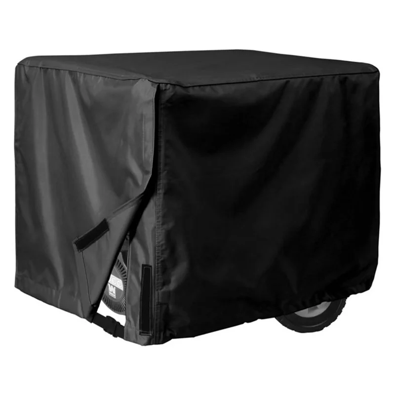 66x51x51cm 420D Oxford Fabric Generator Cover Waterproof UV Resistant Dust Cover - Black