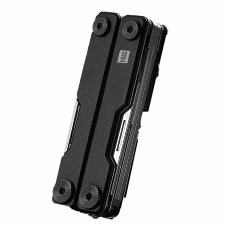 XIAOMIYOUPIN HUOHOU Mini Multi-Funktions-Messer 10-in-1 tragbares Messer mit Brillen-Schraubendreher, Kartenstift, Dosenöffner, Scheren-Funktion