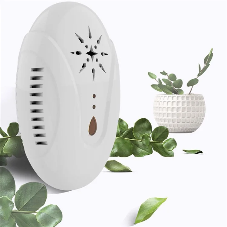 Repelente electrónico GETTER para ratas Ultrasonido Ratones Cucarachas Control de Plagas Repelente - Negro / Enchufe UE