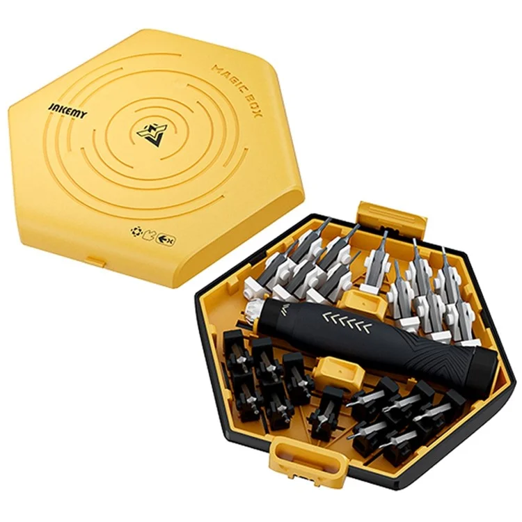 JAKEMY JM-8185 Conjunto de Chave de Fenda Multifuncional para Vidro, Celulares Ferramentas de Reparação Portáteis