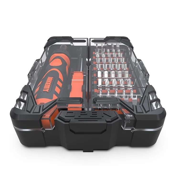 Jakemy JM-6124 Portable Outcriver Combo Set с 45 Битами Набор Инструментов Для Ремонта Multifunction Multifunt