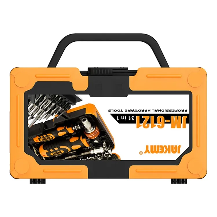 Ensemble de tournevis ménagers 33-en-1 JAKEMY JM-6121 Portable Repair Tool Bits pour téléviseurs, ordinateurs