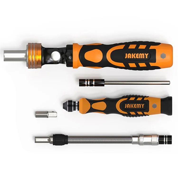 Ensemble de tournevis ménagers 33-en-1 JAKEMY JM-6121 Portable Repair Tool Bits pour téléviseurs, ordinateurs