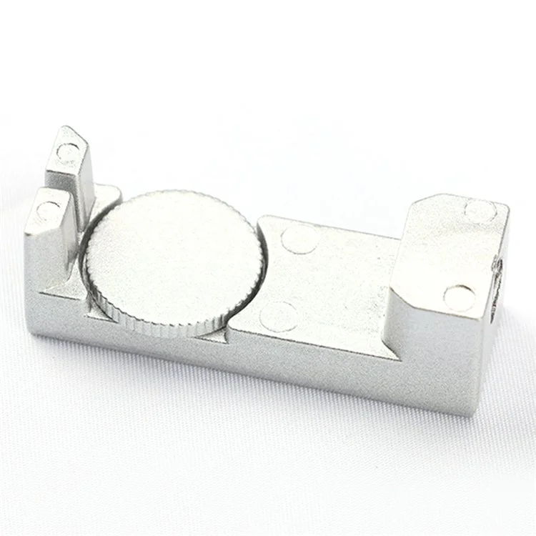 Metal Watch Band Strap Link Pin Remover Watchmakers Repair Tool Kit with 3 Extra Pins - Red