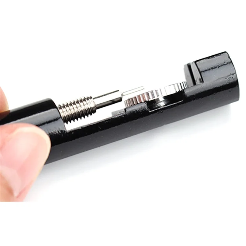 Aluminum Watch Band Strap Bracelet Link Pin Remover Watch Repair Tool - Red