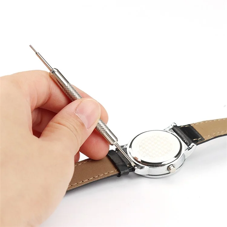 100 piezas Herramienta de reparación de correas de reloj de barra de resorte de doble extremo Herramientas de eliminación y reparación de pulseras de reloj 