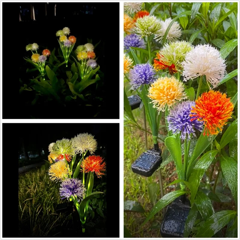 2Stück Solar betriebene Gartenterrassenlampe IP65 Wasserdicht Outdoor Gartenbeleuchung für Heimdekoration