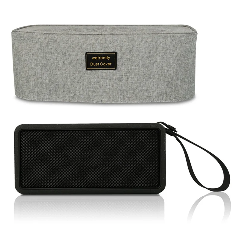 For Marshall MIDDLETON Bluetooth-compatible Speaker Dust Cover Oxford Cloth Protective Sleeve - Grey