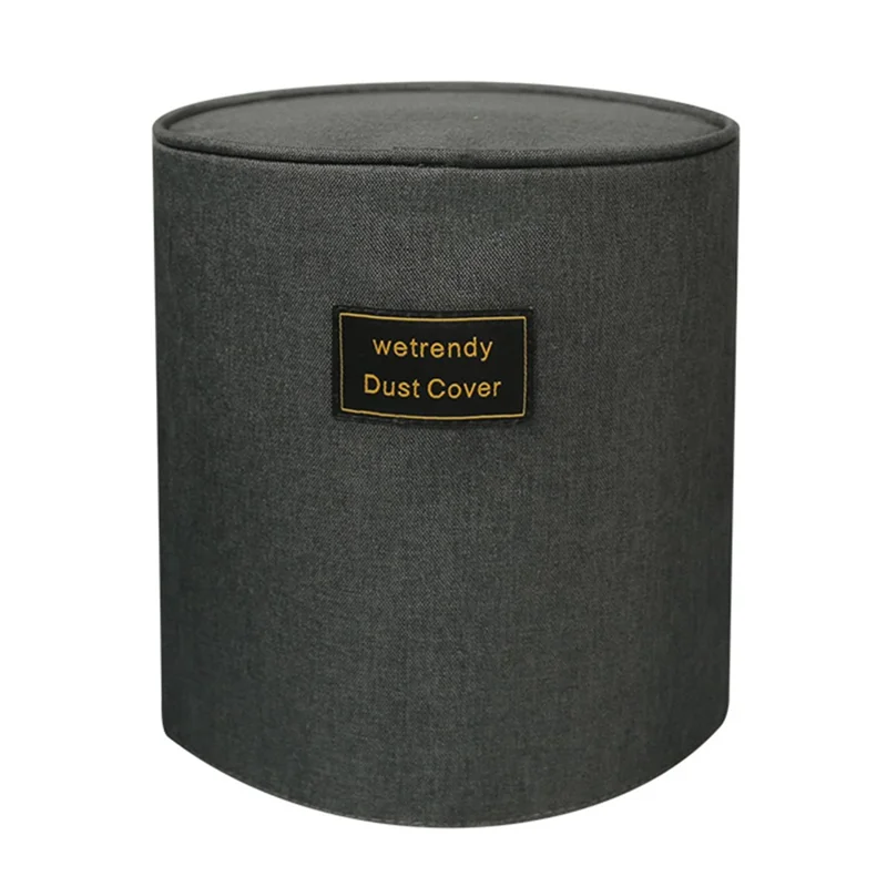 For Apple HomePod 1st / 2nd Gen Bluetooth-compatible Speaker Dust-proof Cover Oxford Cloth Protective Cover - Dark Grey