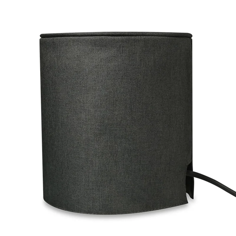 For Apple HomePod 1st / 2nd Gen Bluetooth-compatible Speaker Dust-proof Cover Oxford Cloth Protective Cover - Dark Grey