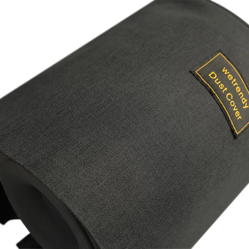 For Apple HomePod 1st / 2nd Gen Bluetooth-compatible Speaker Dust-proof Cover Oxford Cloth Protective Cover - Dark Grey