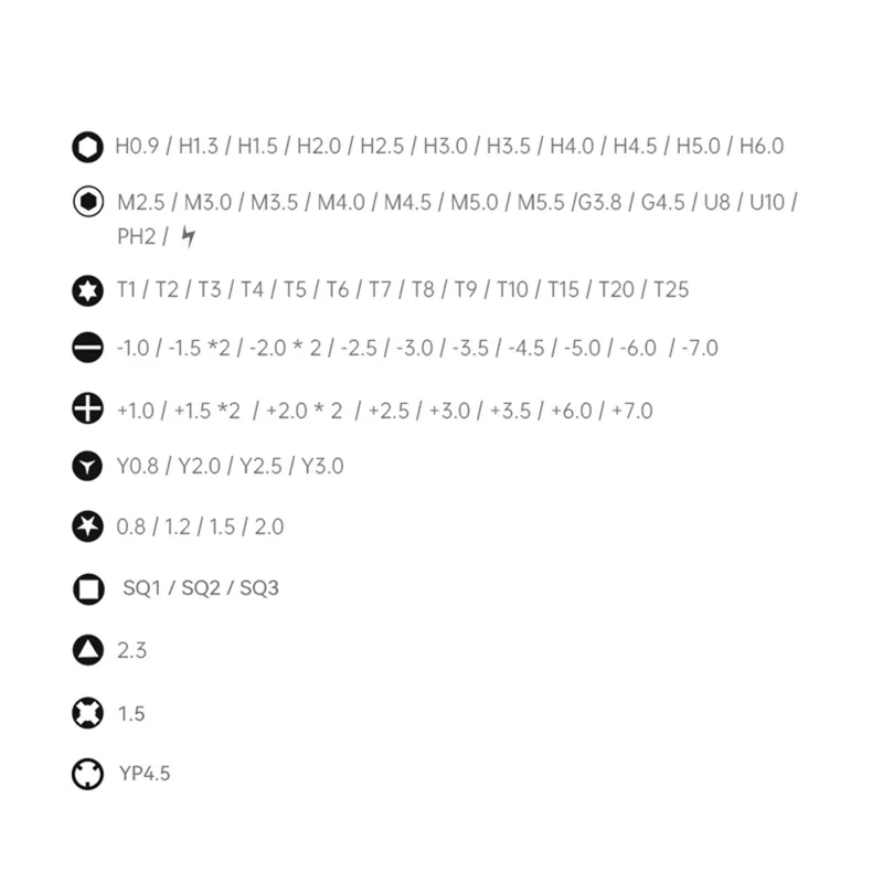 Set di cacciaviti multifunzione JAKEMY JM-8187 con punte, kit di strumenti per la riparazione di computer e telefoni cellulari