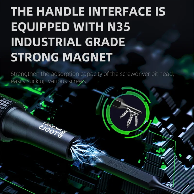 Set di cacciaviti multifunzione JAKEMY JM-8187 con punte, kit di strumenti per la riparazione di computer e telefoni cellulari