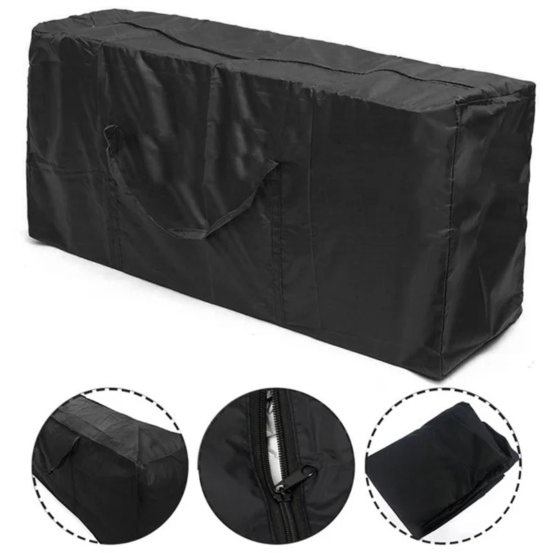 116*47*51cm 210D Oxford Cloth Waterproof Outdoor Furniture Protector Dust Cover