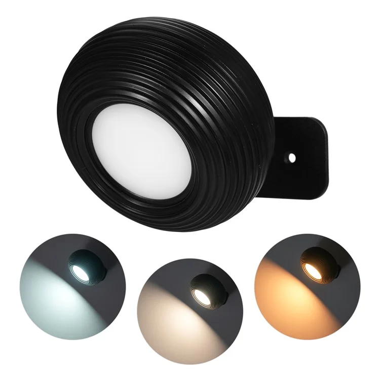 ML-CX003 Magnem Murs Rotation Des Conception de Conception Lampe Pour la Chambre (CE, Rohs, FCC) - Noir