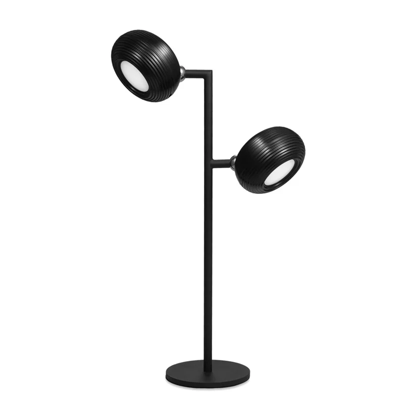 ML-CX004 2PCS Table Lamp Magnetic Wall Lights Rotation Hanging Lamps (CE, RoHS, FCC) - Black