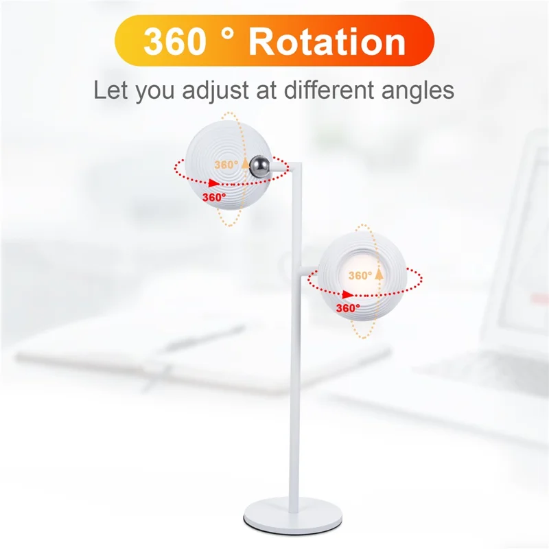 ML-CX004 2PCS Table Lamp Magnetic Wall Lights Rotation Hanging Lamps (CE, RoHS, FCC) - White