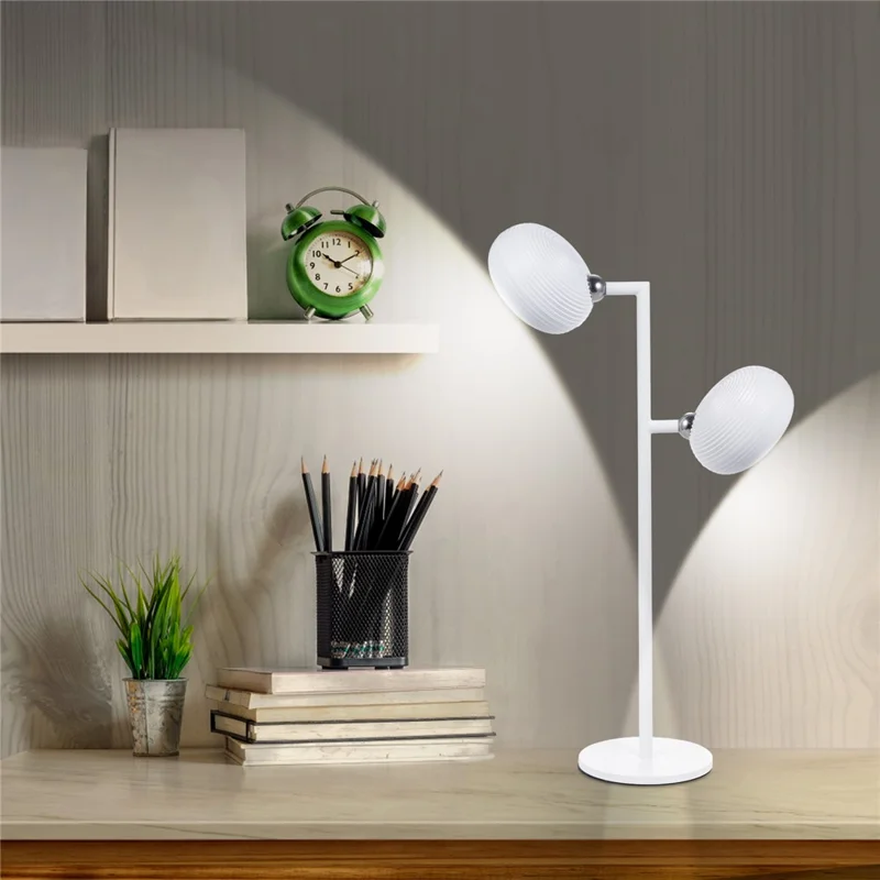ML-CX004 2PCS Table Lamp Magnetic Wall Lights Rotation Hanging Lamps (CE, RoHS, FCC) - White