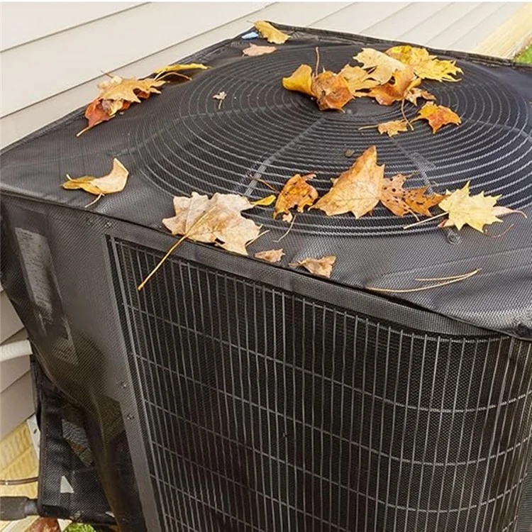 KG0268 Air Conditioner Cover Full Mesh with Detachable Waterproof Top Size L