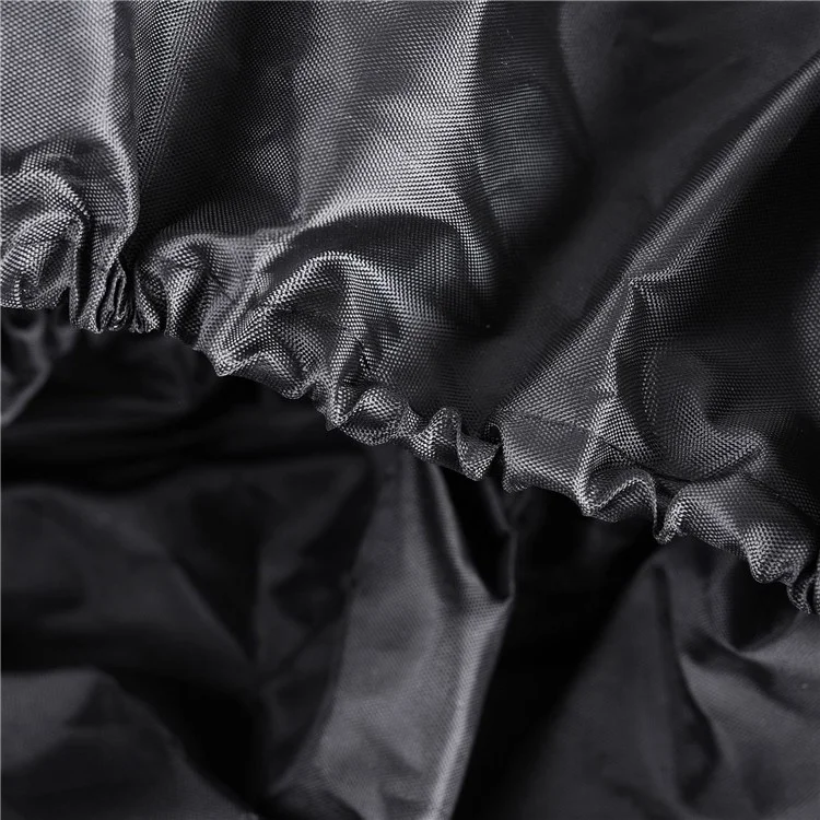 420x210x46cm Kayak Cover V-Shaped Boat Cover Waterproof 210D Oxford Cloth Case - Black