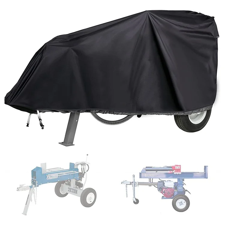 Outdoor Oxford Cloth Wood Splitter Cover Electric Log Splitter Dust Cover, 145x69x79cm - Schwarz