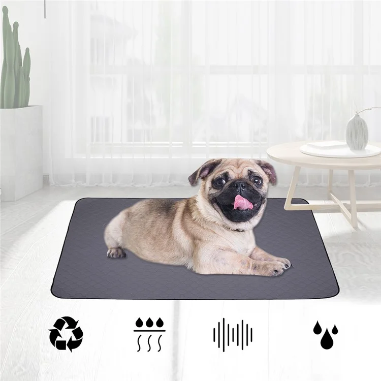 Indoor Pet Urine Pad Reusable Cat Dog Urine Water Absorbent Mat, Size M