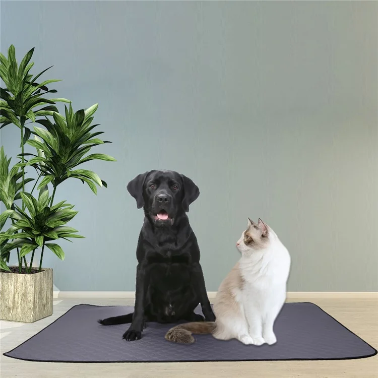 Tappetino riutilizzabile per urina per animali domestici, tappetino assorbente per acqua per cani e gatti, dimensione M