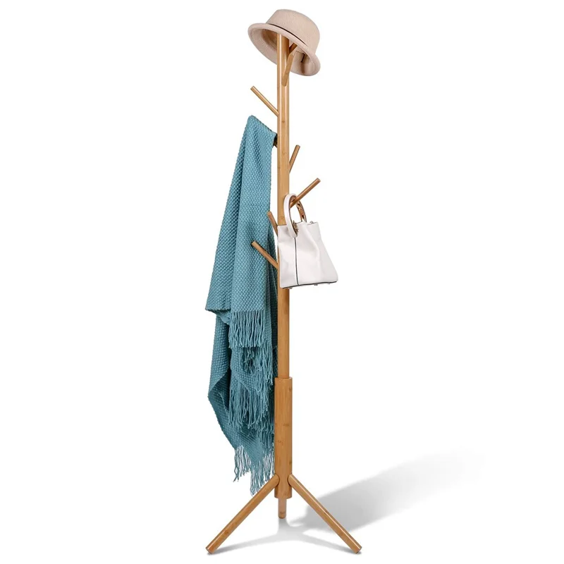 702SJYMJ Circular Column Bamboo Coat Rack Bag Hat Hanger Freestanding Stand - Tawny

Translated to Portuguese:

Suporte circular de coluna de bambu 702SJYMJ para casacos, bolsas e chapéus, autônomo - Acastanhado