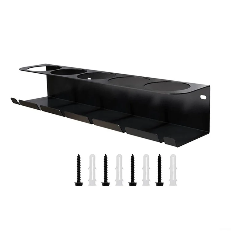 Organisateur de bouteilles de pulvérisation, étagère de rangement en métal pour aérosols, étagère pour outils électriques