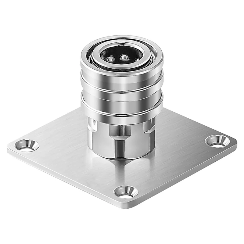 Stainless Steel Wall-Mounted Foam Cannon Storage Rack High Pressure Washer Accessory Holder