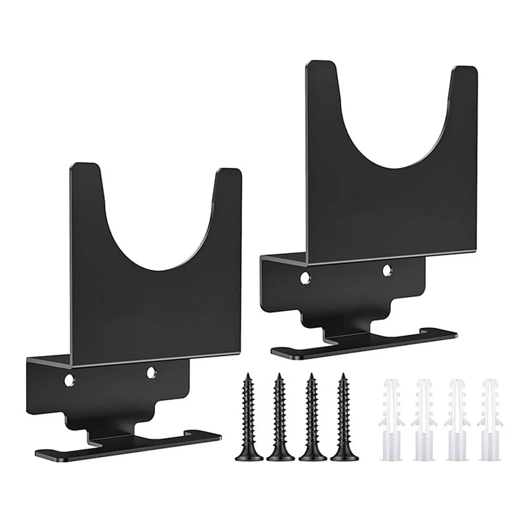 2Pcs Wall Mount Angle Grinder Holder Stand with Mounting Screws for 5 Inch Grinder / Cutter / Polisher