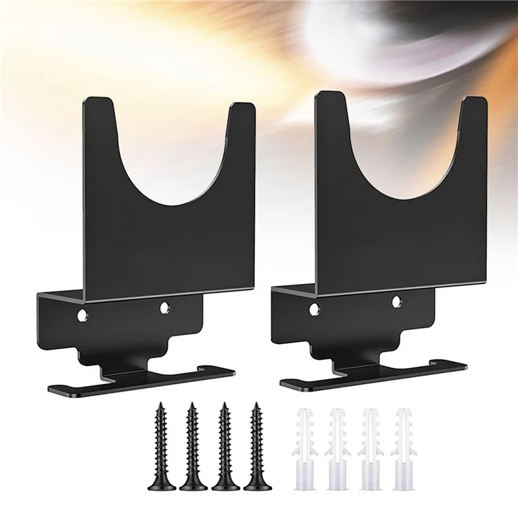 2Pcs Wall Mount Angle Grinder Holder Stand with Mounting Screws for 5 Inch Grinder / Cutter / Polisher