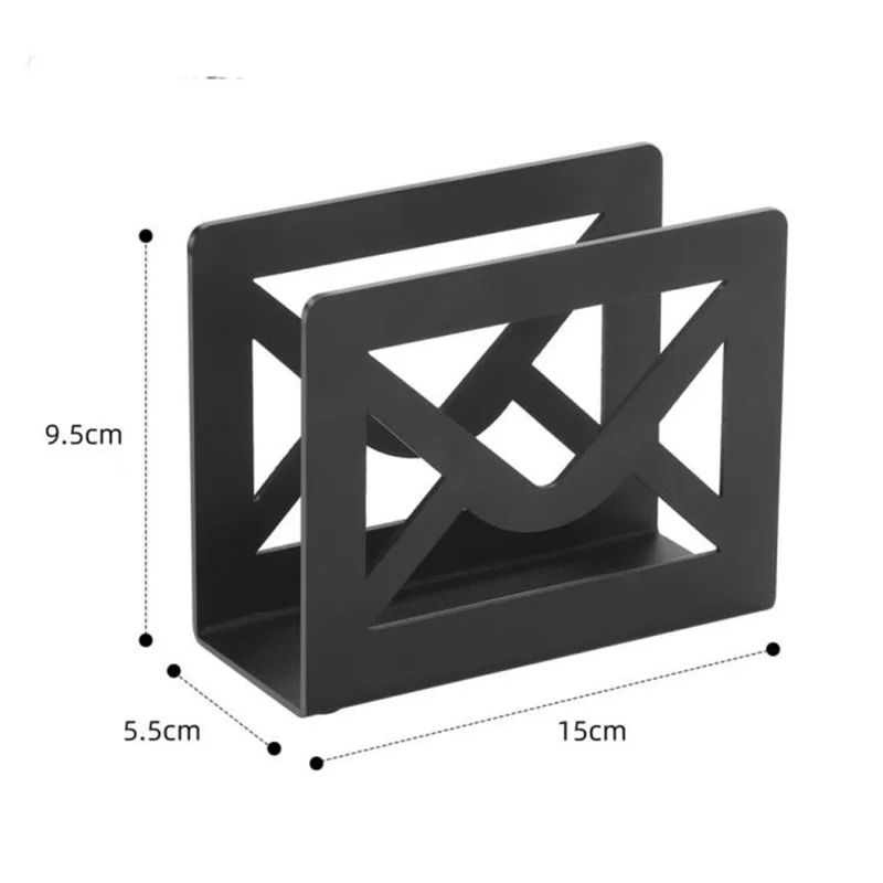 007-1 Metal Mail Organizer Desktop Sorting Rack File Holder Letter Sorter for Home Office