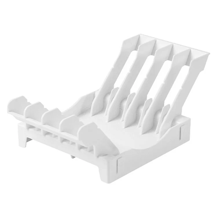 Kitchen Dish Drying Rack Plate Organizer Countertop Drainer Drawer Vertical Plate Divider Storage Holder