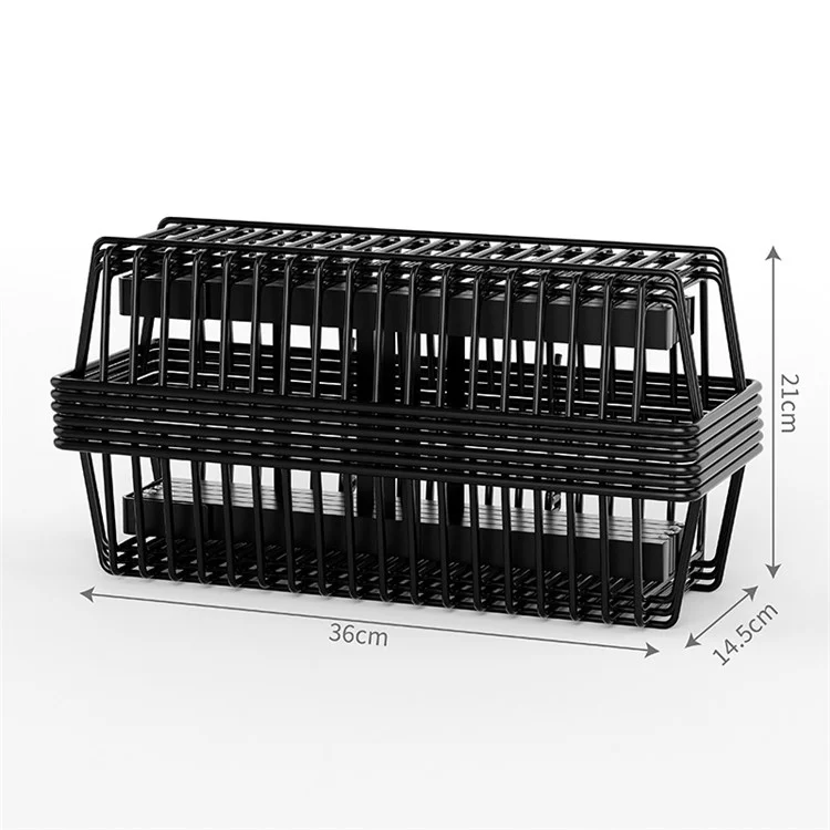 6 Tier Hanging Organizer Multi Layer Door Storage Rack No Drill Design for Kitchen Bedroom Bathroom