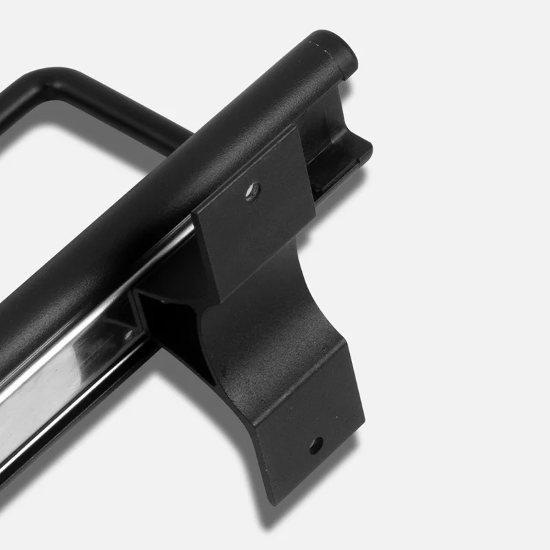 10 Inch Wardrobe Closet Retractable Pull-Out Hanging Rod Aluminum Alloy Pants Hanger Rack - Silver