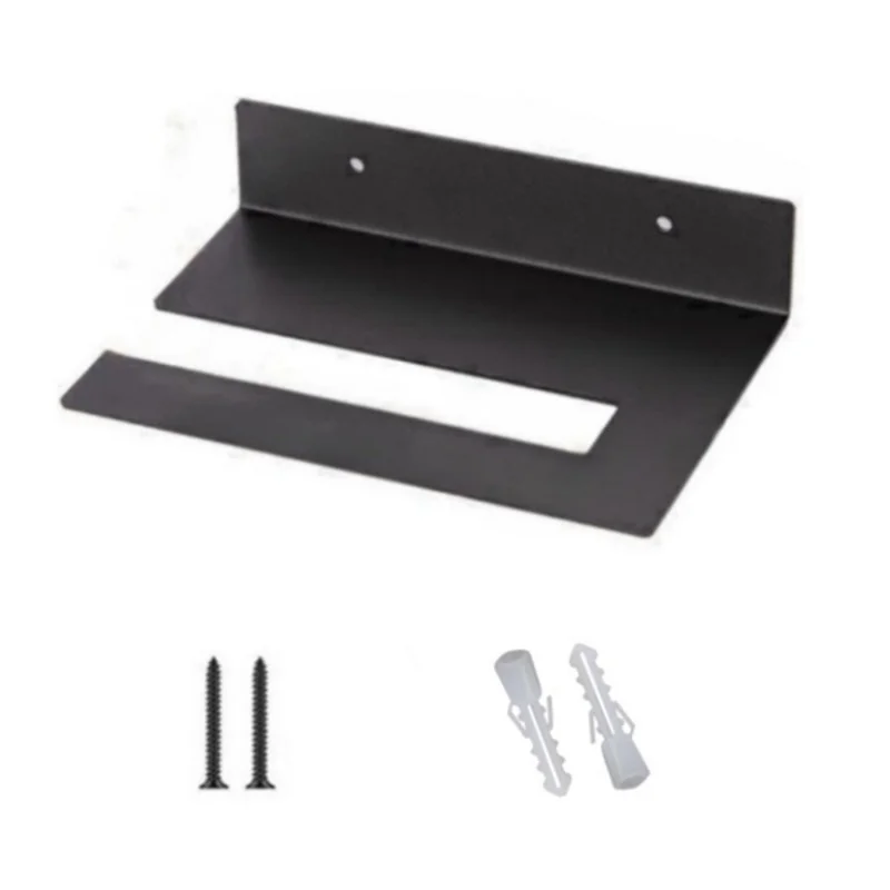 YH014-1 Metal Skateboard Wall Mount Holder Skateboard Display Rack Hanger for Home / Garage / Office Storage