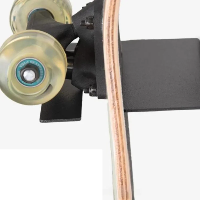YH014-1 Metal Skateboard Wall Mount Holder Skateboard Display Rack Hanger for Home / Garage / Office Storage
