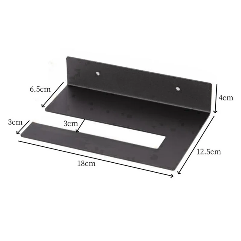 YH014-1 Metal Skateboard Wall Mount Holder Skateboard Display Rack Hanger for Home / Garage / Office Storage