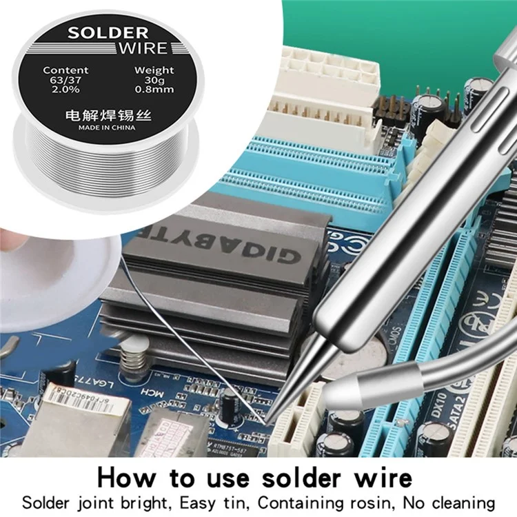 G10-2N Handheld Electric Soldering Iron Gun Internal Heating Automatic Solder Feeder Welding Tool Set, EU Plug - Blackish Green