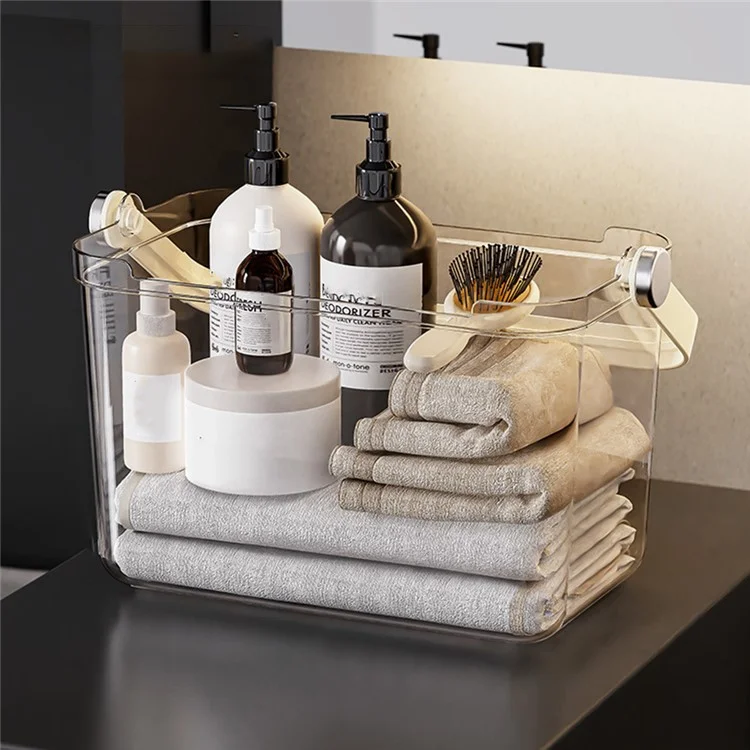 Portable Shower Bathroom Organizer Tote Basket for Bath Essentials Toiletries Storage