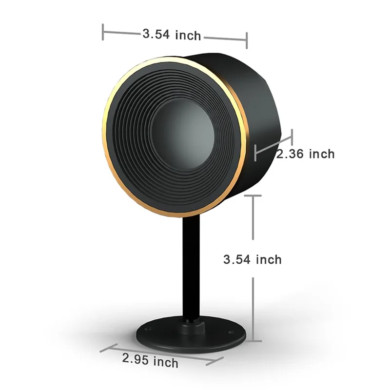 RGB Magnetic Picture Light with Remote Control 360 Degree Rotatable LED Spotlight for Artwork Display - White