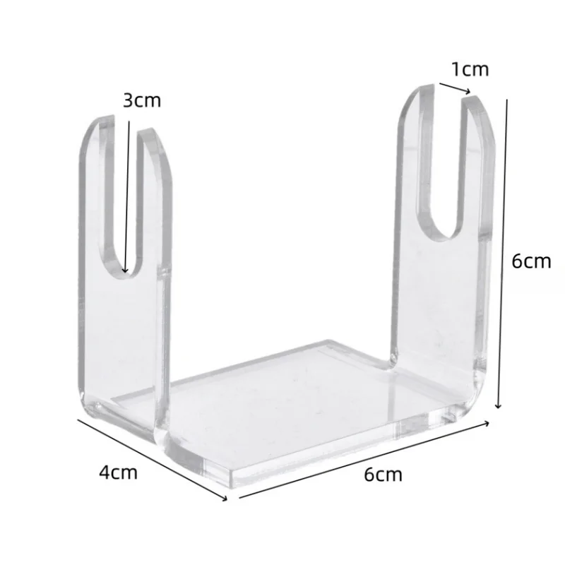 Suporte de Exibição em Acrílico para Ventiladores Dobráveis - Organizador, Rack, Suporte e Vitrine de Armazenamento