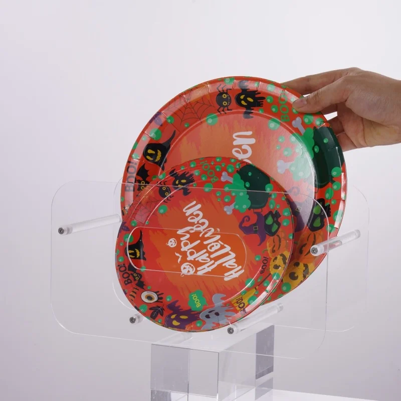 Suporte Organizador de Placas de Acrílico YX156 para Tábua de Corte e Armazenamento na Bancada da Cozinha