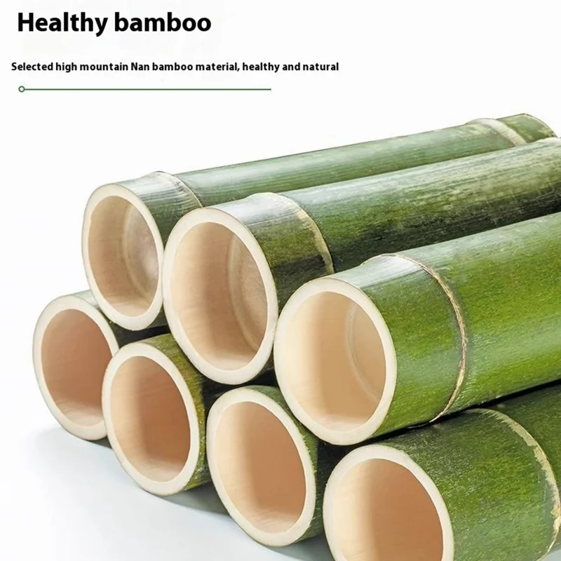 3-stöckiges Bambus-Teebecher-Aufbewahrungsregal 50 cm Arbeitsplatten-Becherhalter Organizer Rattan-Stil Regal - Braun